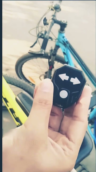 Bicycle rechargeable LED Remote Control Indicator Cycling Tailligh #gadgets #viral #shorts #cycling