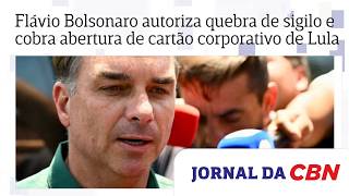 Flávio Bolsonaro authorizes breach of bank secrecy and demands disclosure of Lula's corporate cre...