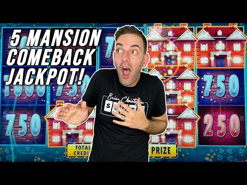 🏠 5 Mansions to a COMEBACK JACKPOT ⫸ Huff N' More Puff