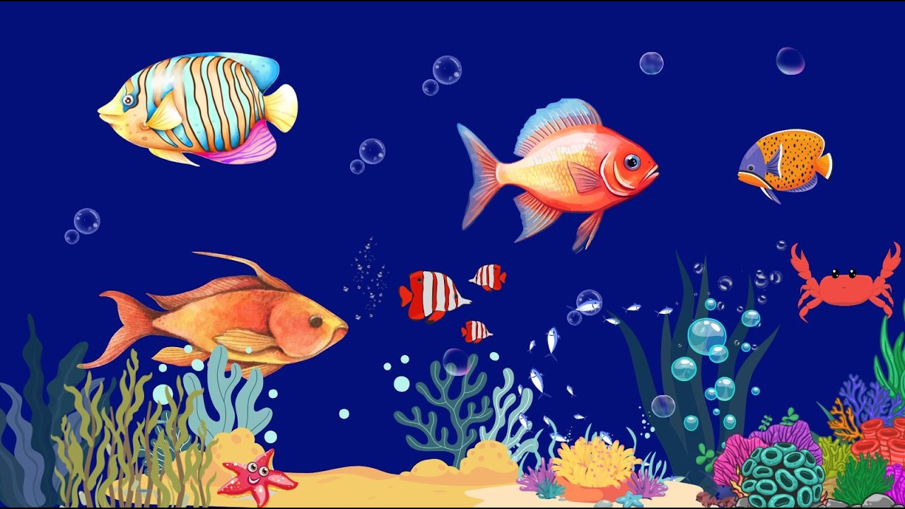 Fall Asleep First in 3 Minutes 💤 Fish Lullaby and Bedtime Lullaby for Sweet Dreams