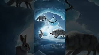 Fox Is A Tactical Genius Watch The Most Incredible Ice Trap Save A Baby Rabbit