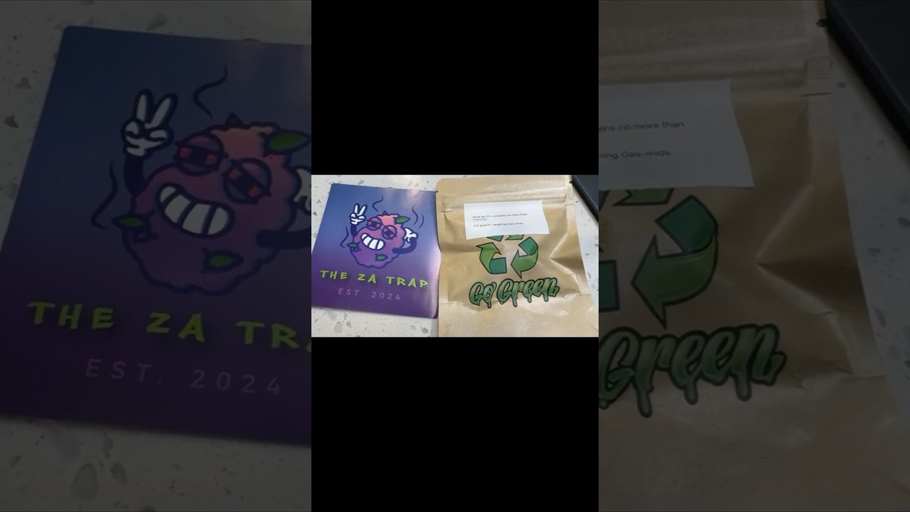 This THCA “Mid” Hit Like Top Shelf?! | Laughing Gas Review from The Za Trap