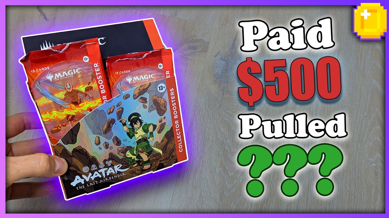 mtg avatar collector booster box price Magic: The Gathering | Avatar: The Last Airbender Play | 30 Packs * Collect the most iconic cards – Discover alternative illustrations MTG Collector Booster Box Avatar: