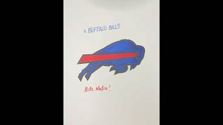 NFL teams from A to Z! #coloring #football #nfl #buffalobills #asmr