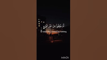 أم خُلقوا من غير شيء😓؟ تلاوة تهز القلوب🤍🤍 | المنشاوي بصوت خاشع