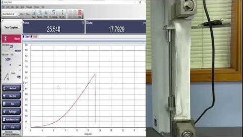 Textiles - Strength Testing -Shimadzu Autograph Universal / Tensile Test Systems
