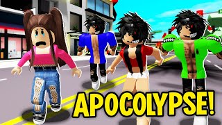 We Survived a SLENDER APOCALYPSE in ROBLOX BROOKHAVEN RP!