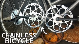 Building a CHAIN-LESS Bicycle out of Rusted Gears by Random Hands 4,181,995 views 1 year ago 8 minutes, 23 seconds