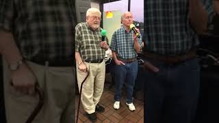 Old rugged cross by Papa Cleo Moore and Billy Judd at Hardee's karaoke