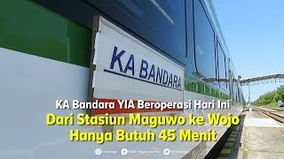 Kereta Bandara Menuju YIA Jogja Sudah Beroperasi, Berapa Tarifnya ?