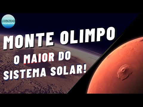 Monte Olimpo: O Mega Vulcão de Marte (O maior do sistema solar)
