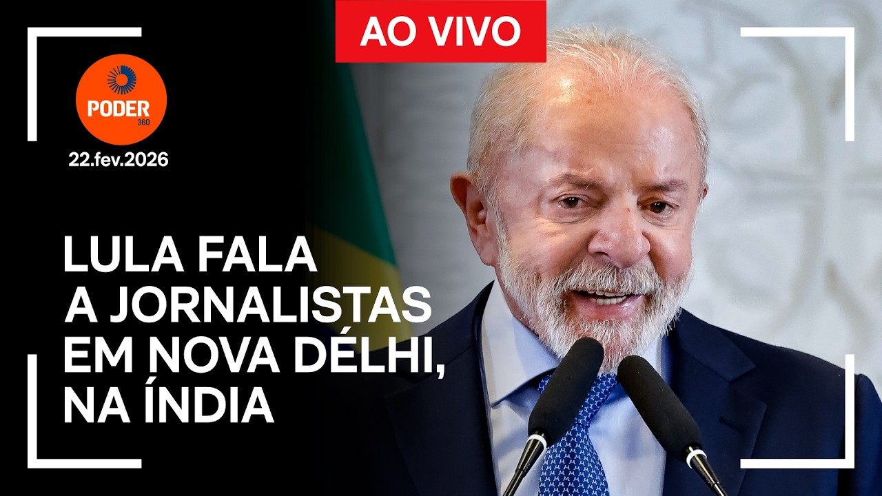 Ao vivo: Lula fala a jornalistas em Nova Délhi, na Índia