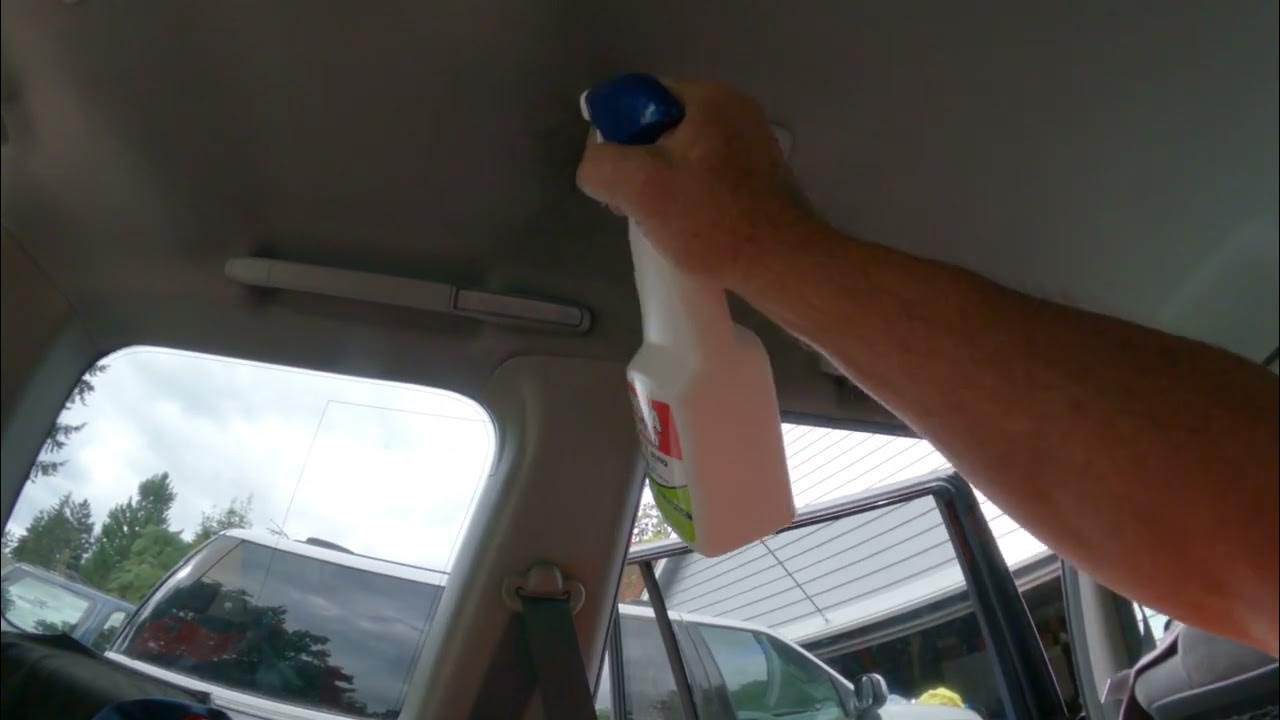 How to Clean Car Headliner The Easy Way DIY - YouTube