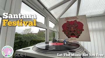 Santana - Let The Music Set You Free | Vinyl Record | Technics SL1200 + Ortofon Concorde DJ