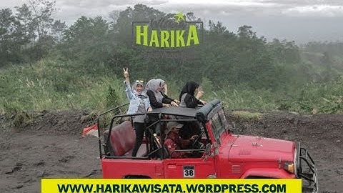 HARIKA WISATA - FUNTRIP JOGJA - JEEP MERAPI LAVA TOUR