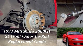 1993 Mitsubishi 3000GT SL: Front Outer Tie-Rod Replacement Guide