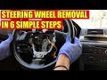 TUTORIAL: How to remove Mazda 3, Mazda 6 steering wheel in 6 steps