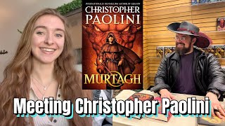 Meeting Christopher Paolini Vlog // Murtagh: The World Of Eragon Book Tour
