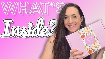 Fall in Love with October’s Think Pink Box! 🍂💗 Unboxing & First Impressions || Beyond the Pink Door