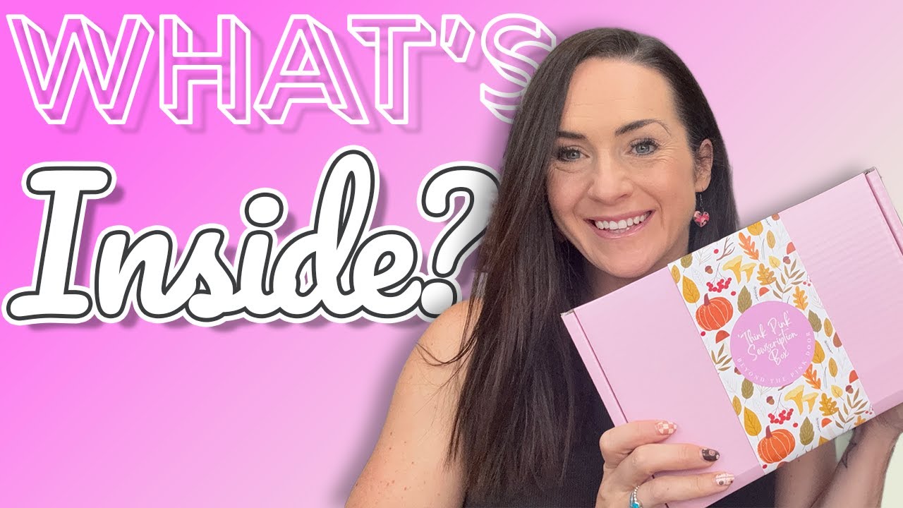 Влюбитесь в октябрьскую Think Pink Box! 🍂💗 Распаковка и первые впечатления || За розовой дверью