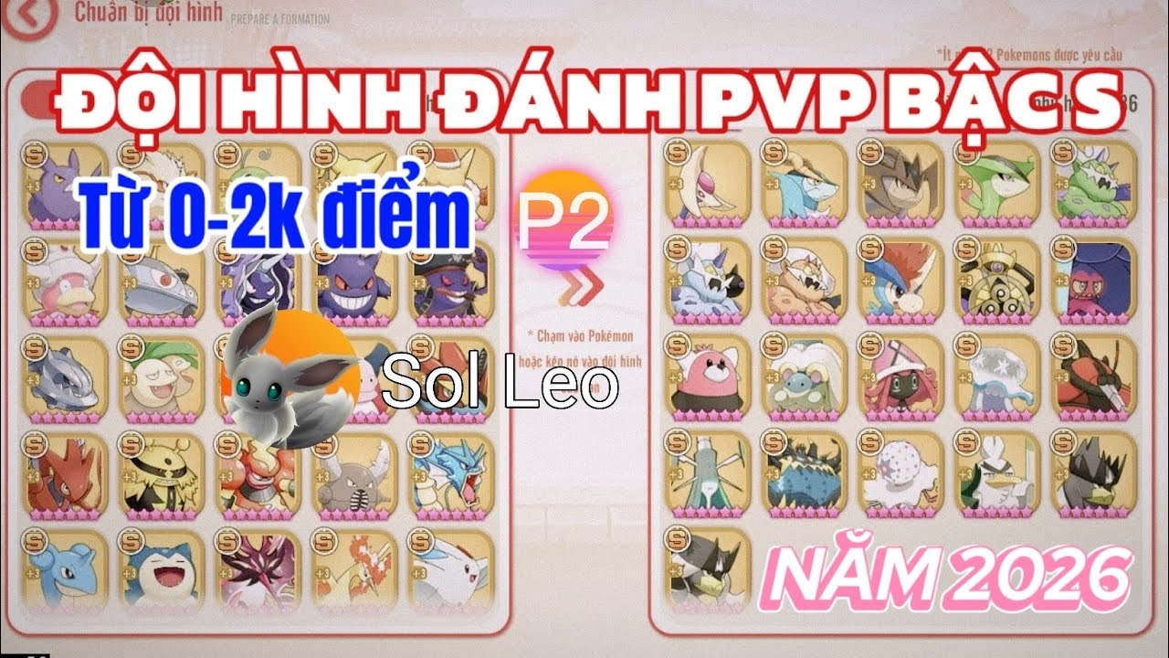 P2 | Hướng dẫn đội hình ,cách đánh pvp mới nhất  từ 0-2k điểm | Thần thú đại chiến - Học viện mega