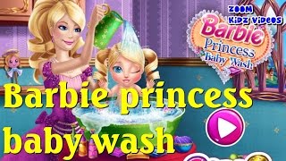 Barbie Princess Baby Wash - Barbie Baby Bathing Game for Girls screenshot 4