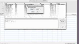 Archive, Export, Import Status