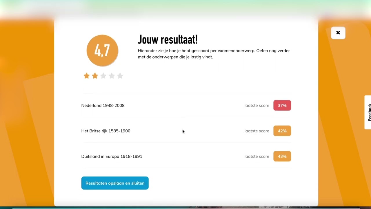 4  Inzicht in je voortgang met Mijn Examenbundel