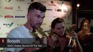 Broods at the 2015 Vodafone New Zealand Music Awards