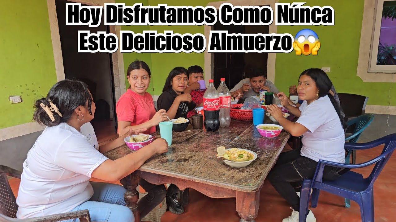 Se Llego La Hora De DISFRUTAR Del Delicioso Almuerzaso De Caldo De Gallina😱
