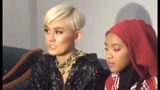 Sharla Membaca Surah Annas Di Depan Agnez Mo Di Grand Final The Voice Kids Indonesia