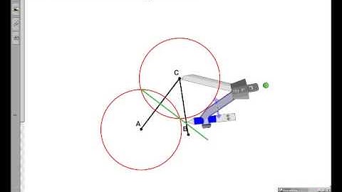 construction   circle through 3 points