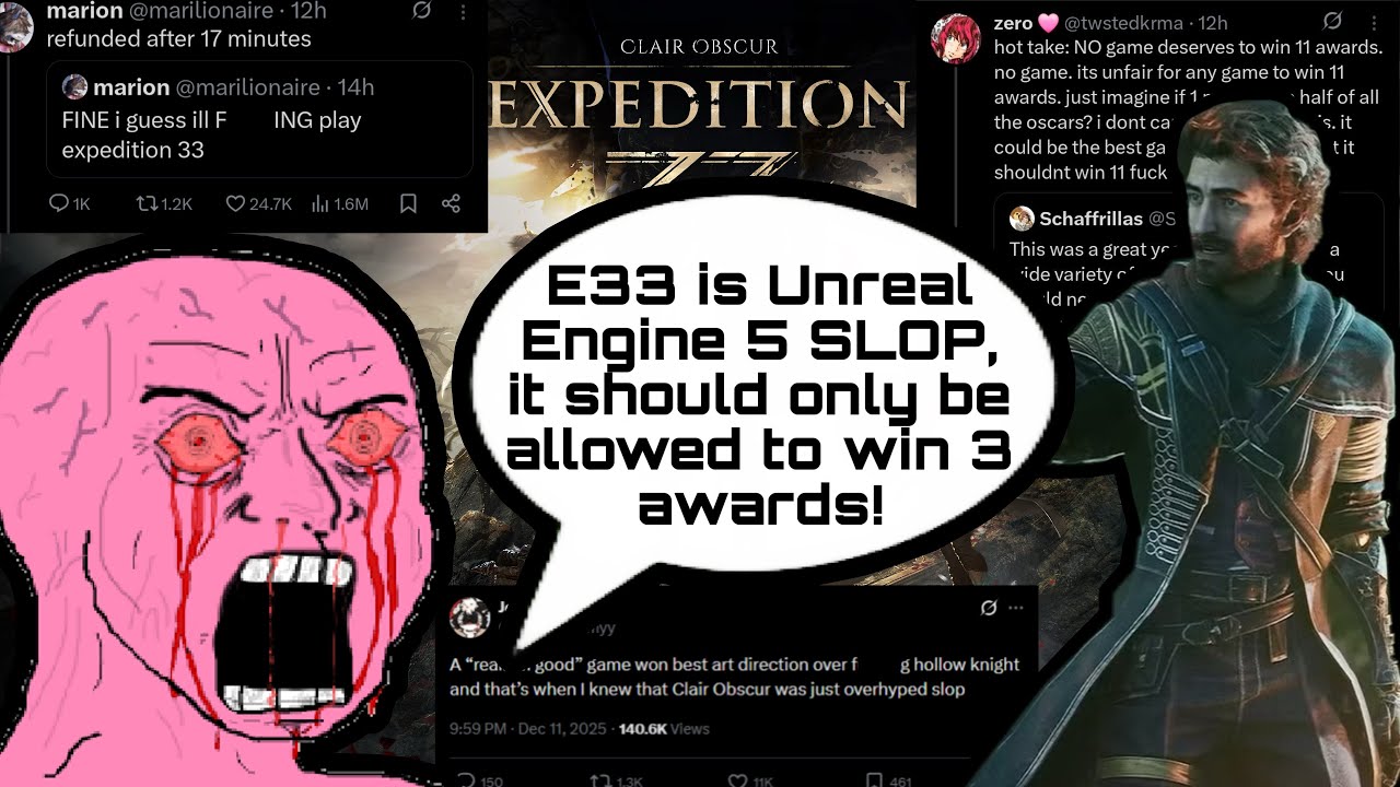 "Expedition 33 Is SLOP!" Twitter Is FURIOUS That Expedition 33 Won Game Of The Year