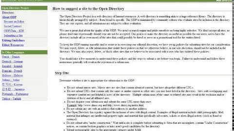 How to Submit your Website to DMOZ Step by Step Video Guide