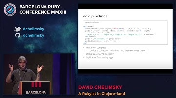 Baruco 2013: A Rubyist in Clojure-land, by David Chelimsky