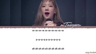 TAEYEON (태연) - 'INTO THE UNKNOWN' (숨겨진 세상) Lyrics [Color Coded_Han_Rom_Eng]