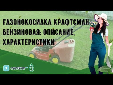 Газонокосилка Крафтсман бензиновая: описание, характеристики