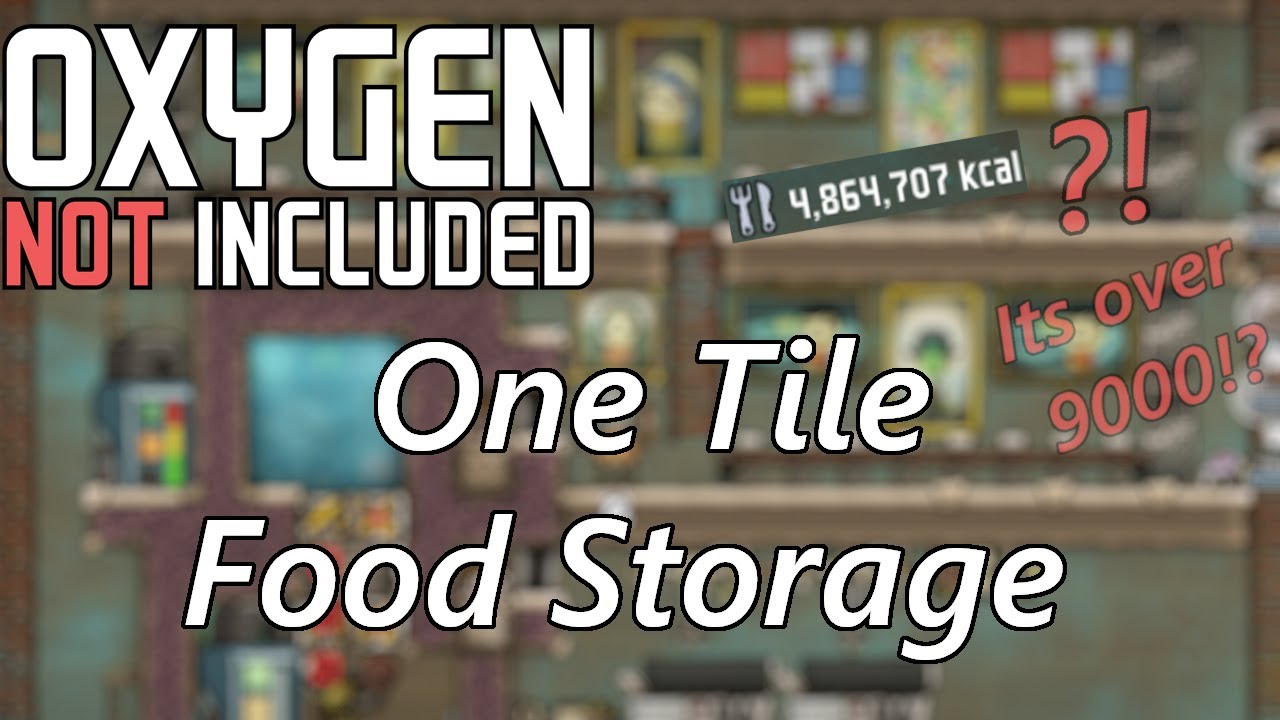 One Tile Food Storage Design + Kitchen + Great Hall Oxygen Not