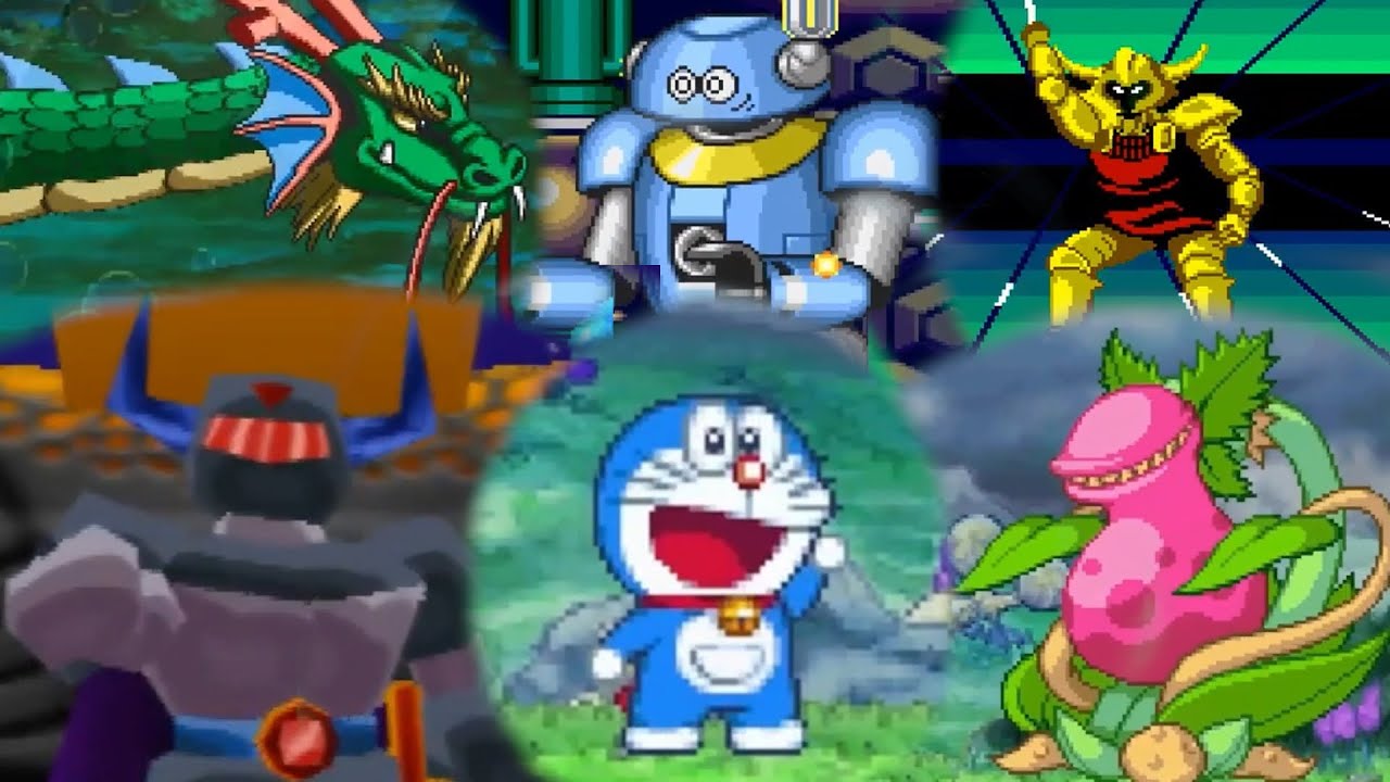 The Craziest Retro Doraemon Bosses You’ve Never Seen! Part 2