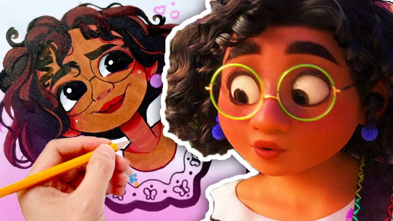 This Video Was Blocked by Disney - So I switched out the audio - Can I Draw Mirabel? 