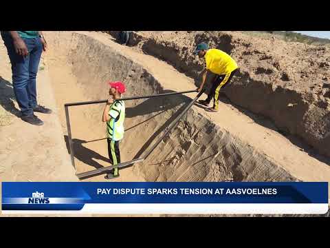 WORKERS DEMAND PAYMENT AFTER TRENCH PROJECT - nbc