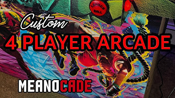 MeanoCade Custom 4 Player Arcade