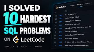 I Solved 10 Hardest SQL Problems on Leetcode - Part 1