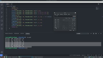 Operaciones Binarias en C - Manejo de Bit
