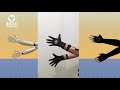 Virdyn Professional Full Performance Capture Kit DreamsCap X1's Hand Capture Detail Demonstration