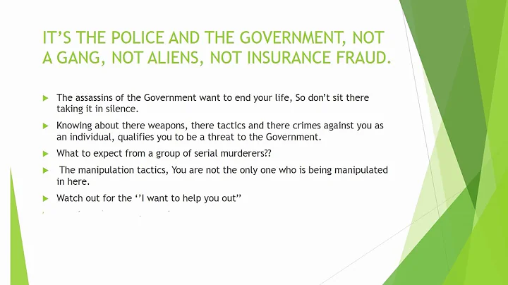 The nightmare world of gang-stalking.