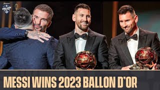 LIONEL MESSI WINS HIS 8TH BALLON D’OR 🐐 | CBS Sports Golazo