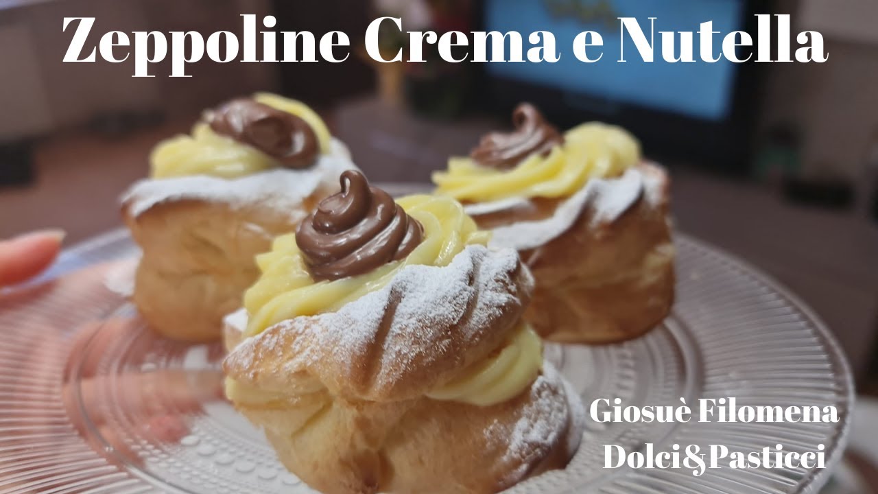 Zeppoline Crema e Nutella
