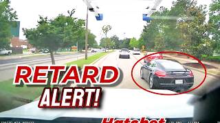 IMPATIENT DRIVER DOES'NT RESPECT SCHOOL ZONE! Bad Driving, Car Crashes, Dashcam Video 897
