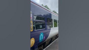 Class 158 passing with 3 tone #class37 #railtrack #railway #class158 #train #roadto400subs #class